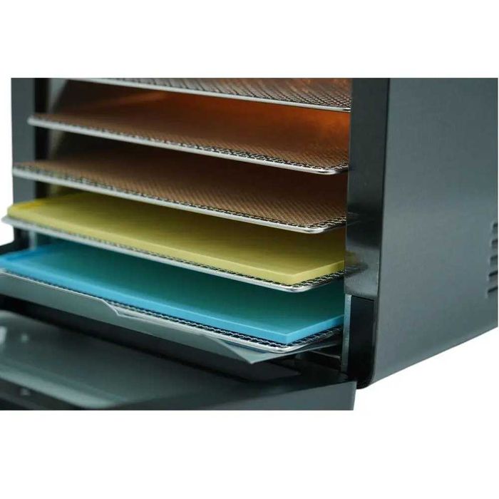 Дегідратор професійний Tekhniko DH-06D-BK (6 лотків), чорний