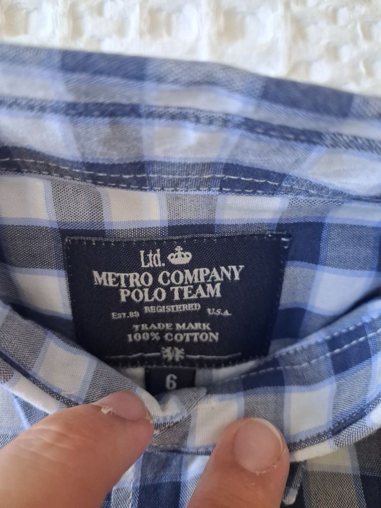 Camisa metro kids tam.6