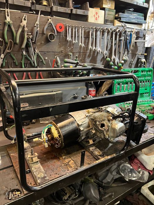 Ремонт и обслудивание генераторов, изготовление тихого выхлопа.