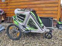 przyczepka rowerowa qeridoo speedkid 2
