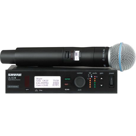 SHURE ULXD4 BETA 58A радіомікрофон новий в НАЯВНОСТІ