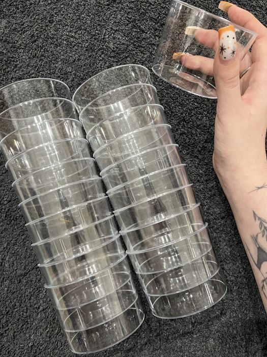 Стаканчики для десертів ,ложечки