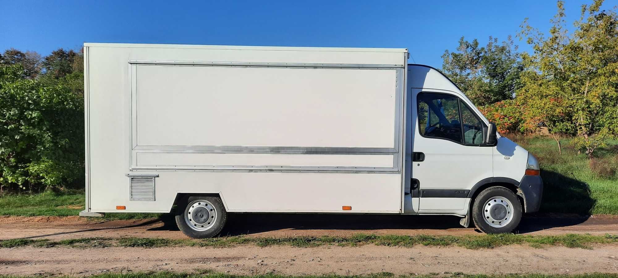 Do wynajęcia Autosklep/Foodtruck Renault Master '06, dł.zabudowy 4,1 m