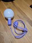 Lampa Loft Kolorowe Kable - loft metal line lawendowe