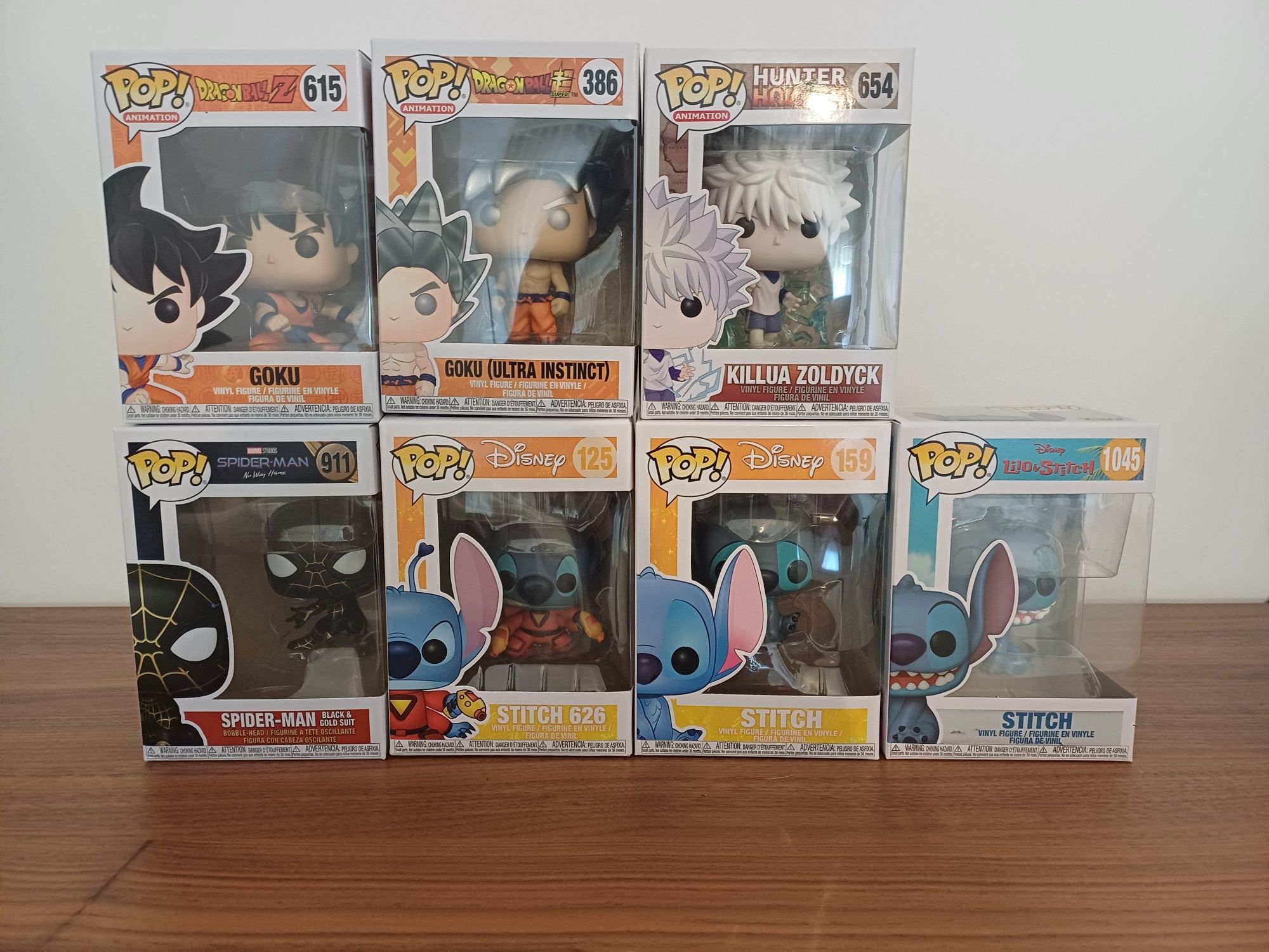 Funko Pop NOVOS em caixa original