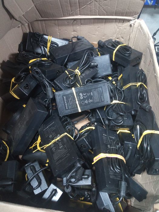 Електрошрот Panfore 20v 6.5a 130w 5.5/2.5 оригінал зарядний пристрій