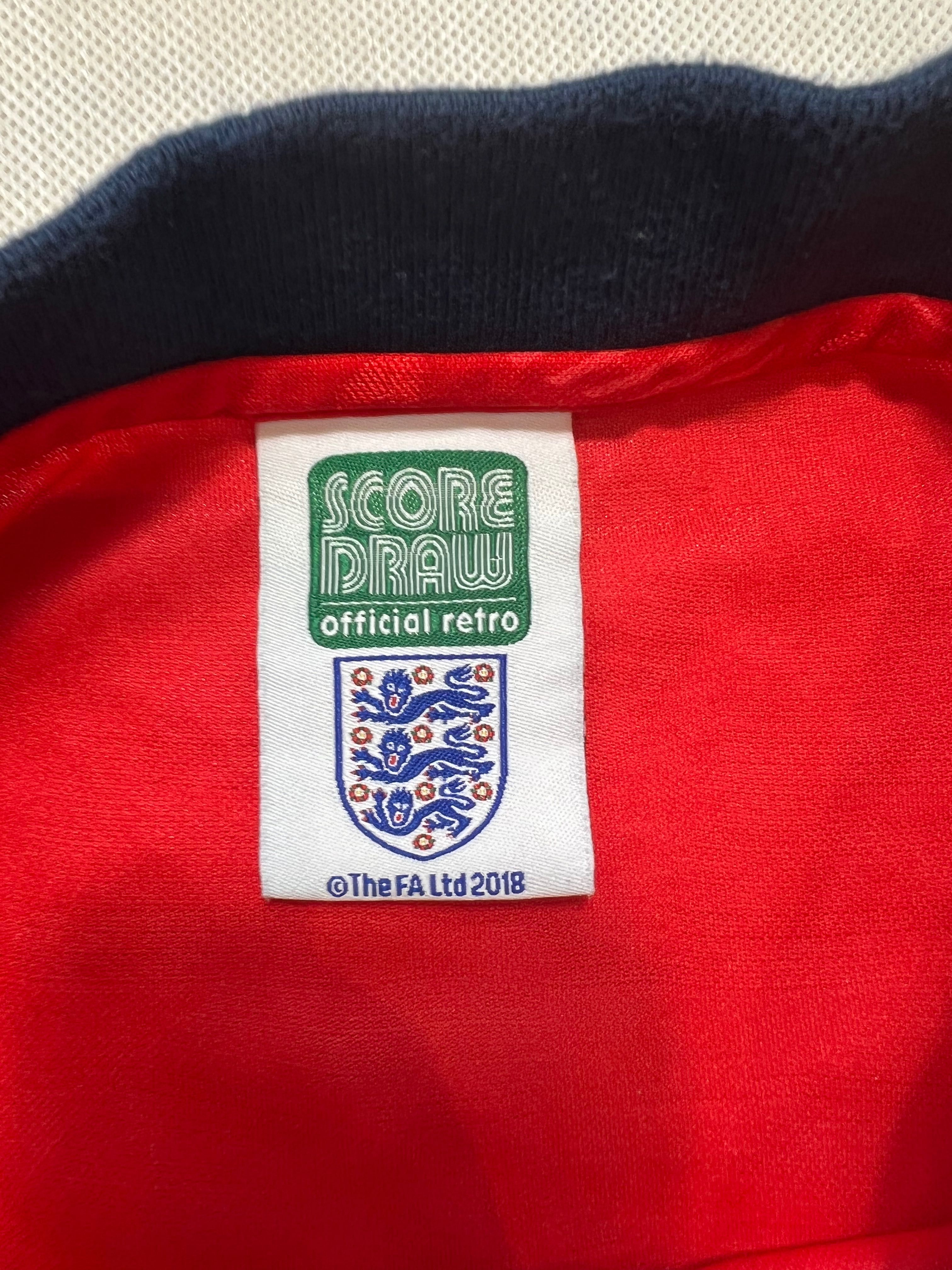 Tshirt England 1992 score craw retro vintage Koszulka