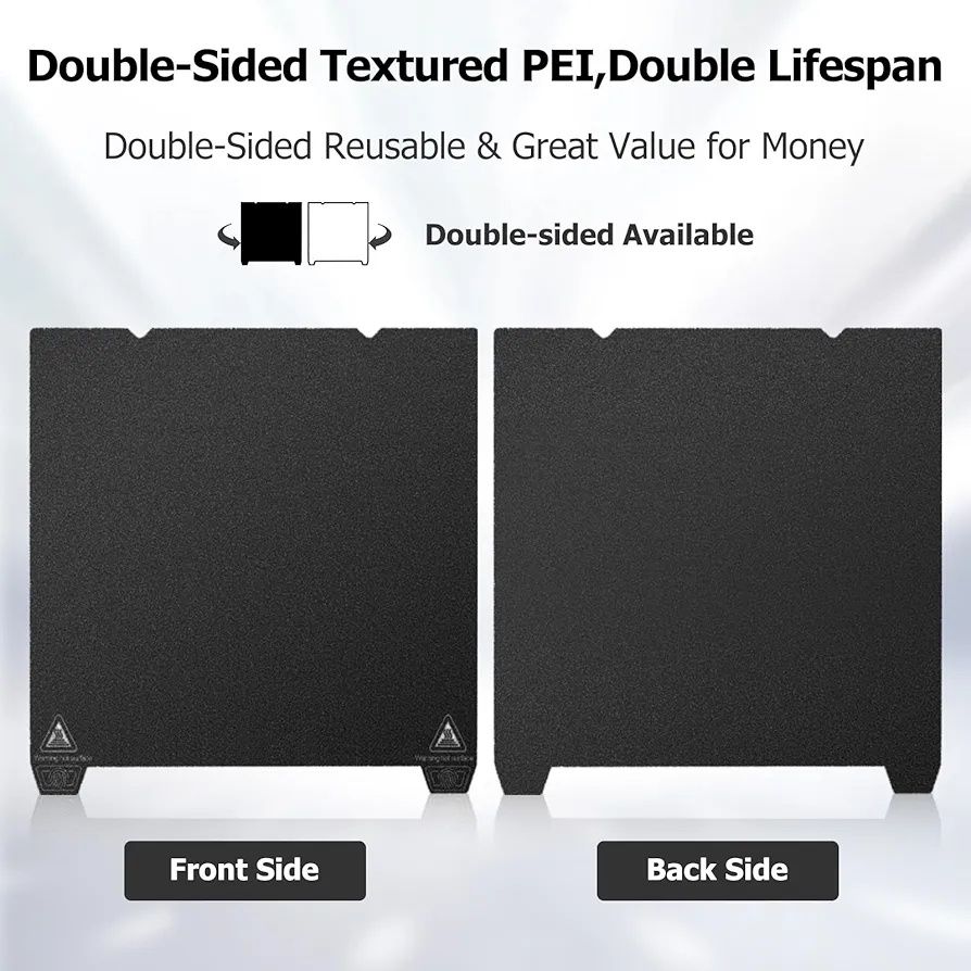 Base plate PEI yoopai para impressora 3D creality 235mm x 235mm