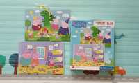 Puzzle Peppa Pig 2szt + gratis