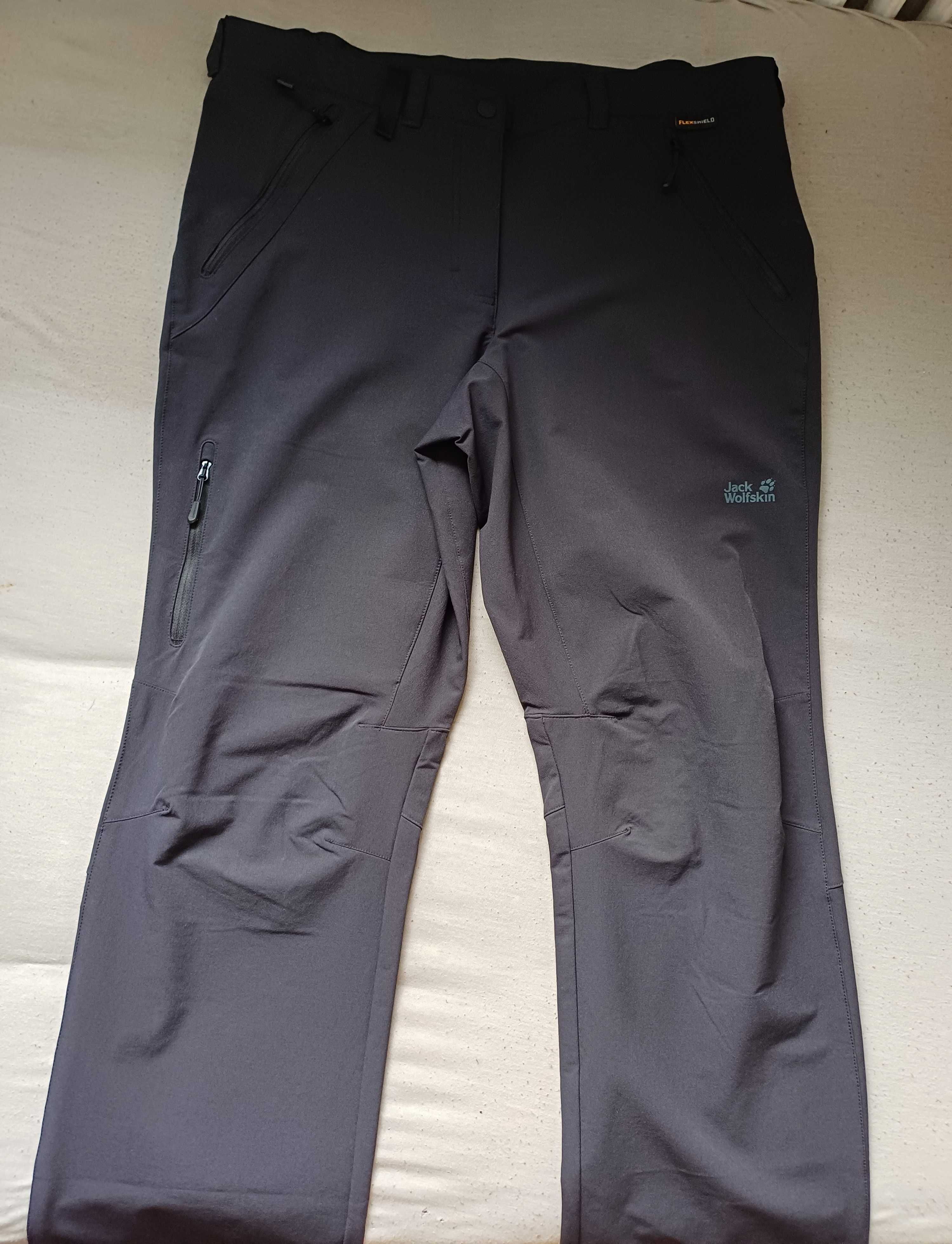 Jack Wolfskin spodnie trekkingowe softshell rozmiar XXL