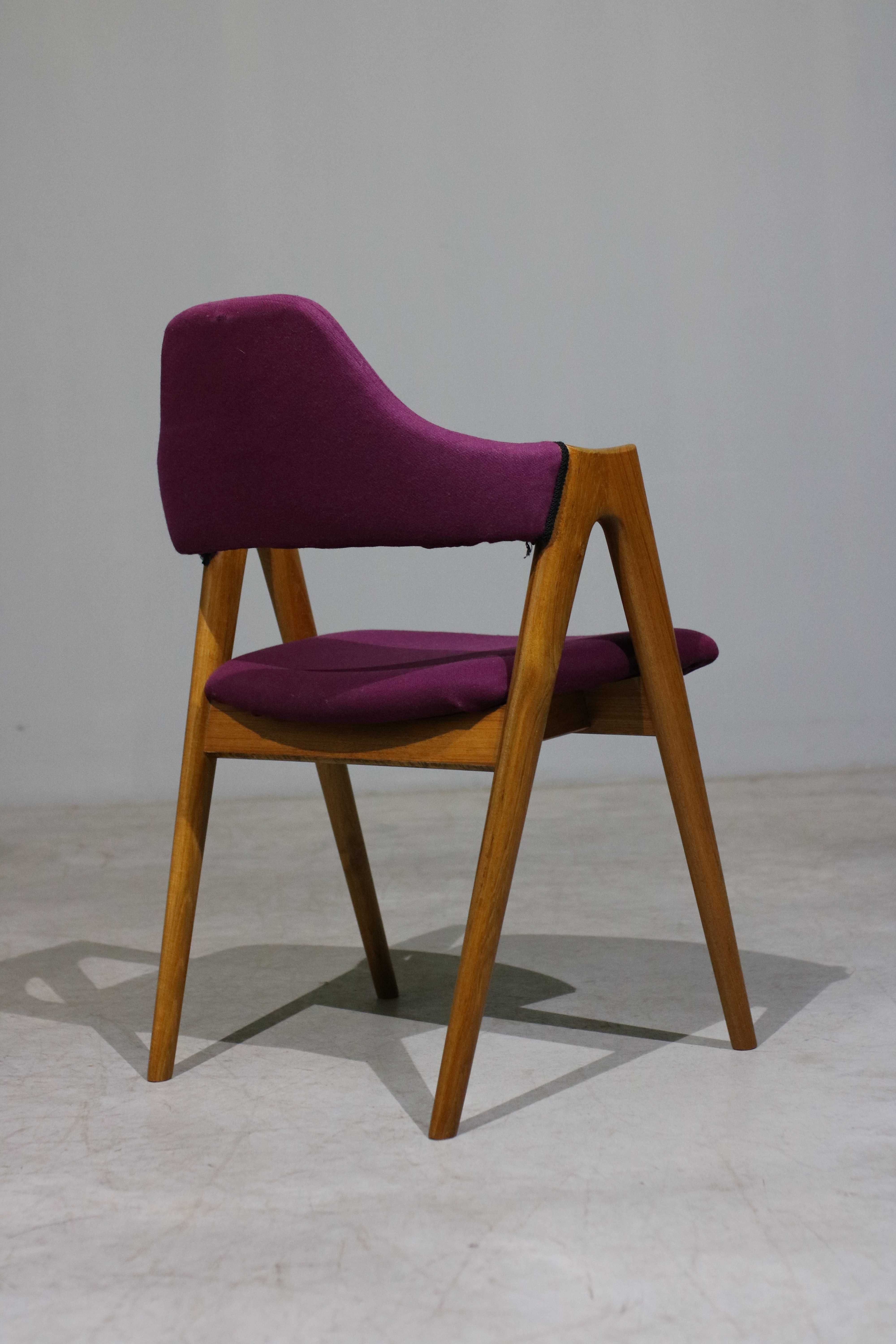 Cadeiras Kai Kristiansen em teca | Design Dinamarquês