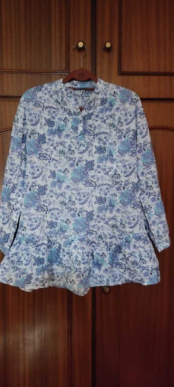 Blusa tipo vestido