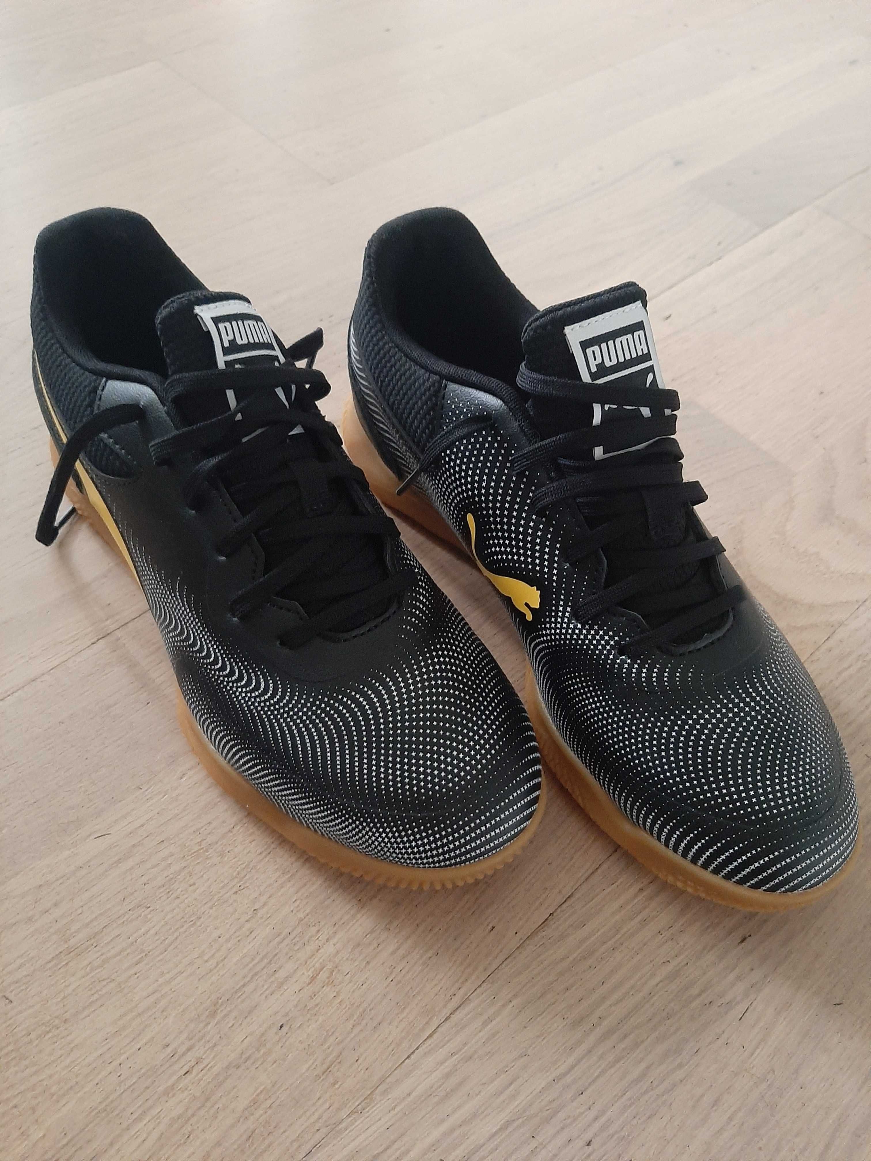 Футзалки Puma TRUCO III black-yellow blaze-white