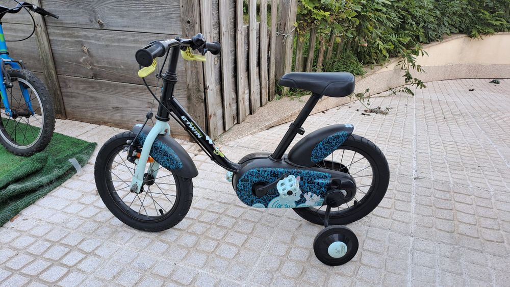 Bicicleta criança B-Twin mini monster 300 - roda 14