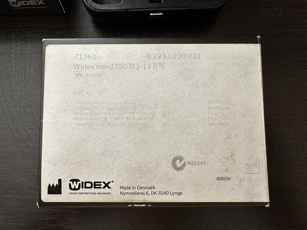 Слуховий аппарат Widex mind220 M2-19BTEпродам