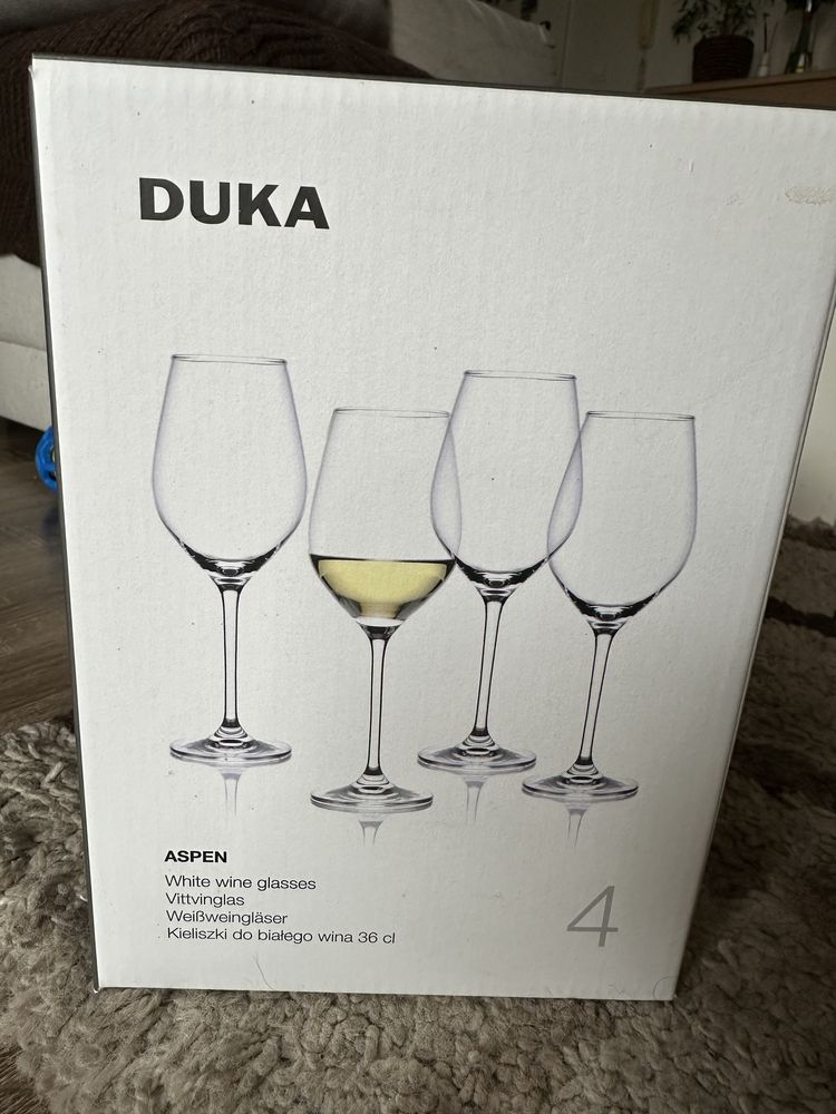 Nowe Kieliszki do wina Duka Aspen 360 ml