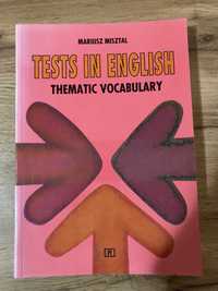 Tests in English Thematic Vocabulary - Mariusz Misztal