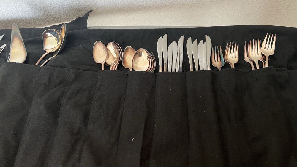 Faqueiro em prata Fátima Lopes