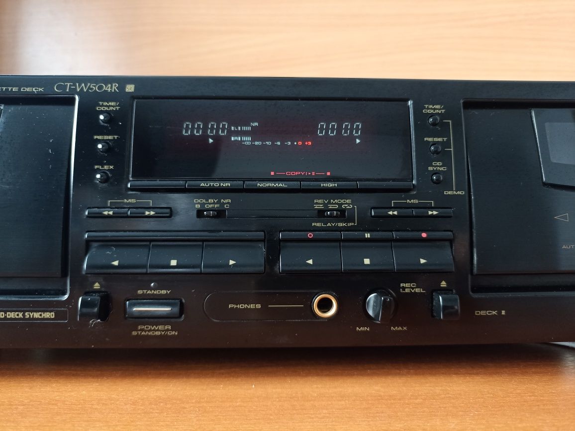 Deck cassettes Pioneer - ct w504r
