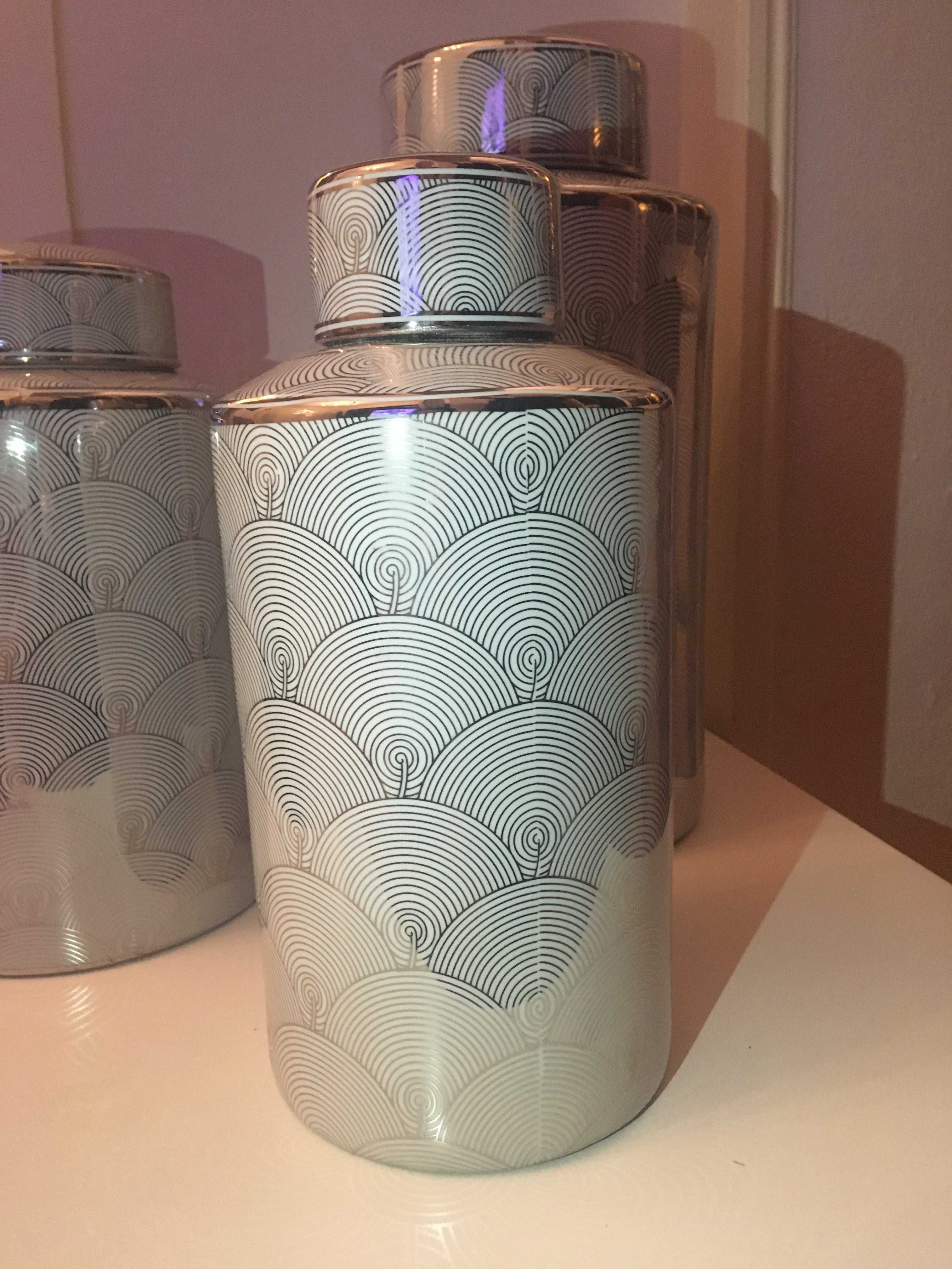 Conjunto de Potes Decorativos Casa Novos
