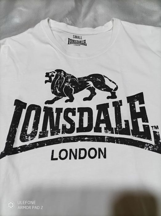 Футболка белая Lonsdale London S