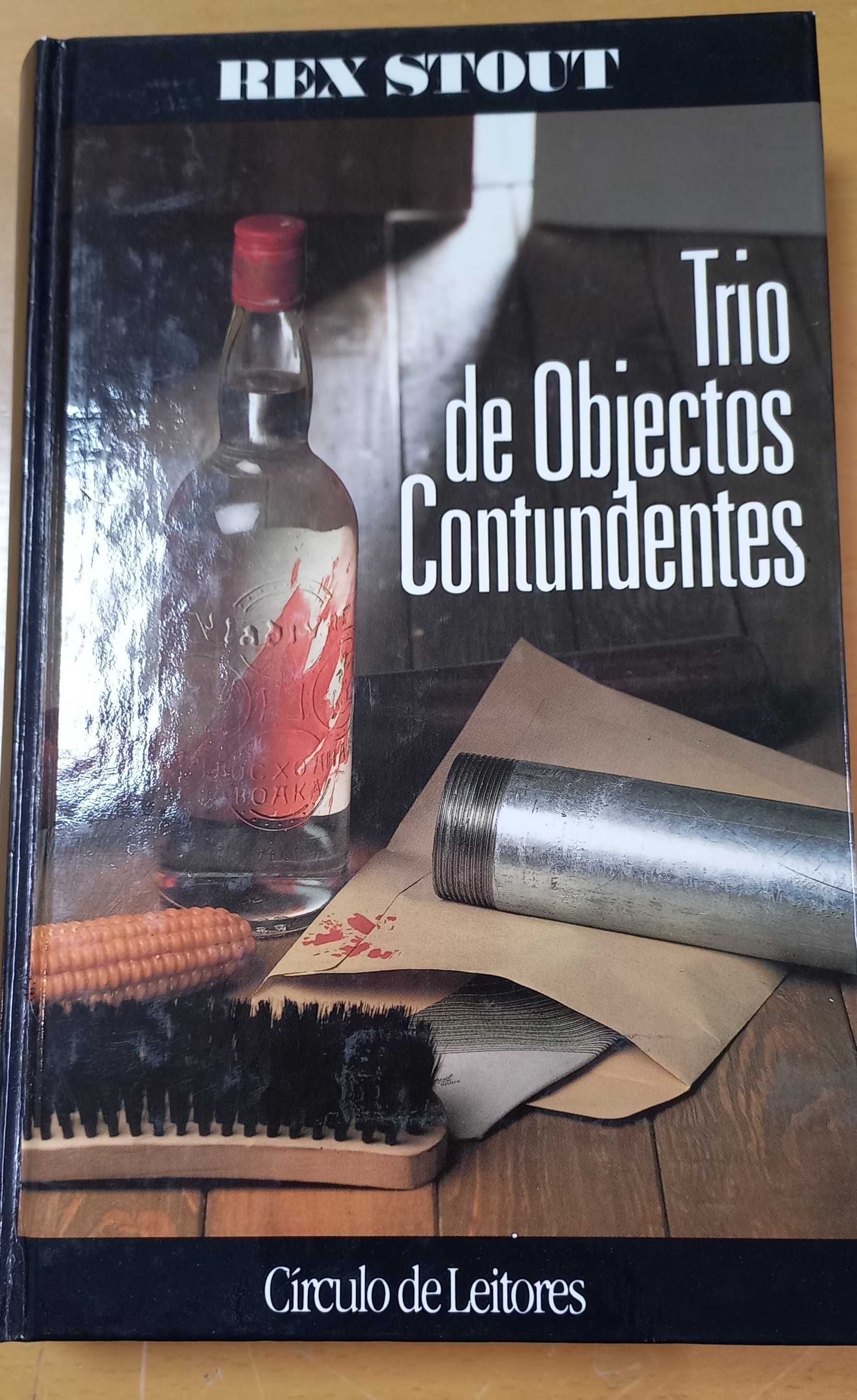 Livro Trio de Objectos Contundentes de Rex Stout