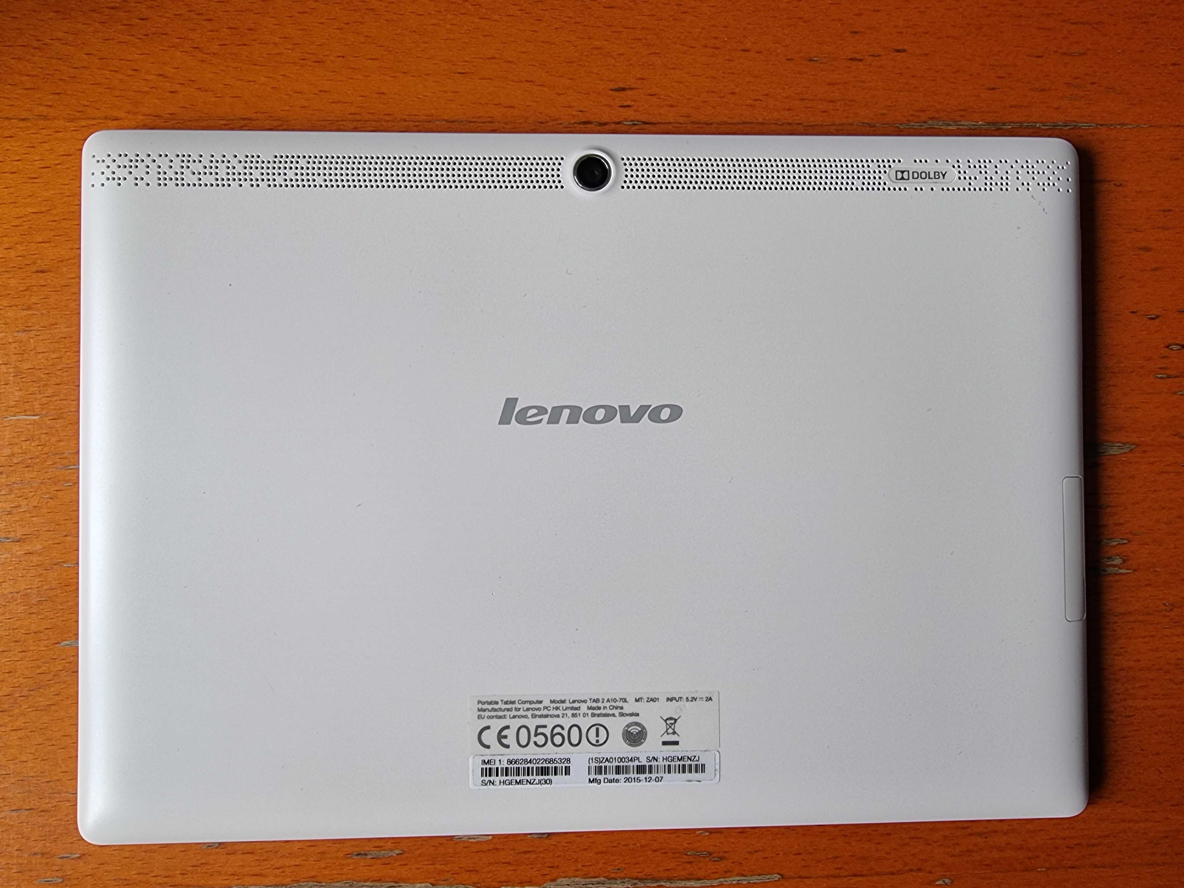 tablet Lenovo TAB 2 A10-70 LTE