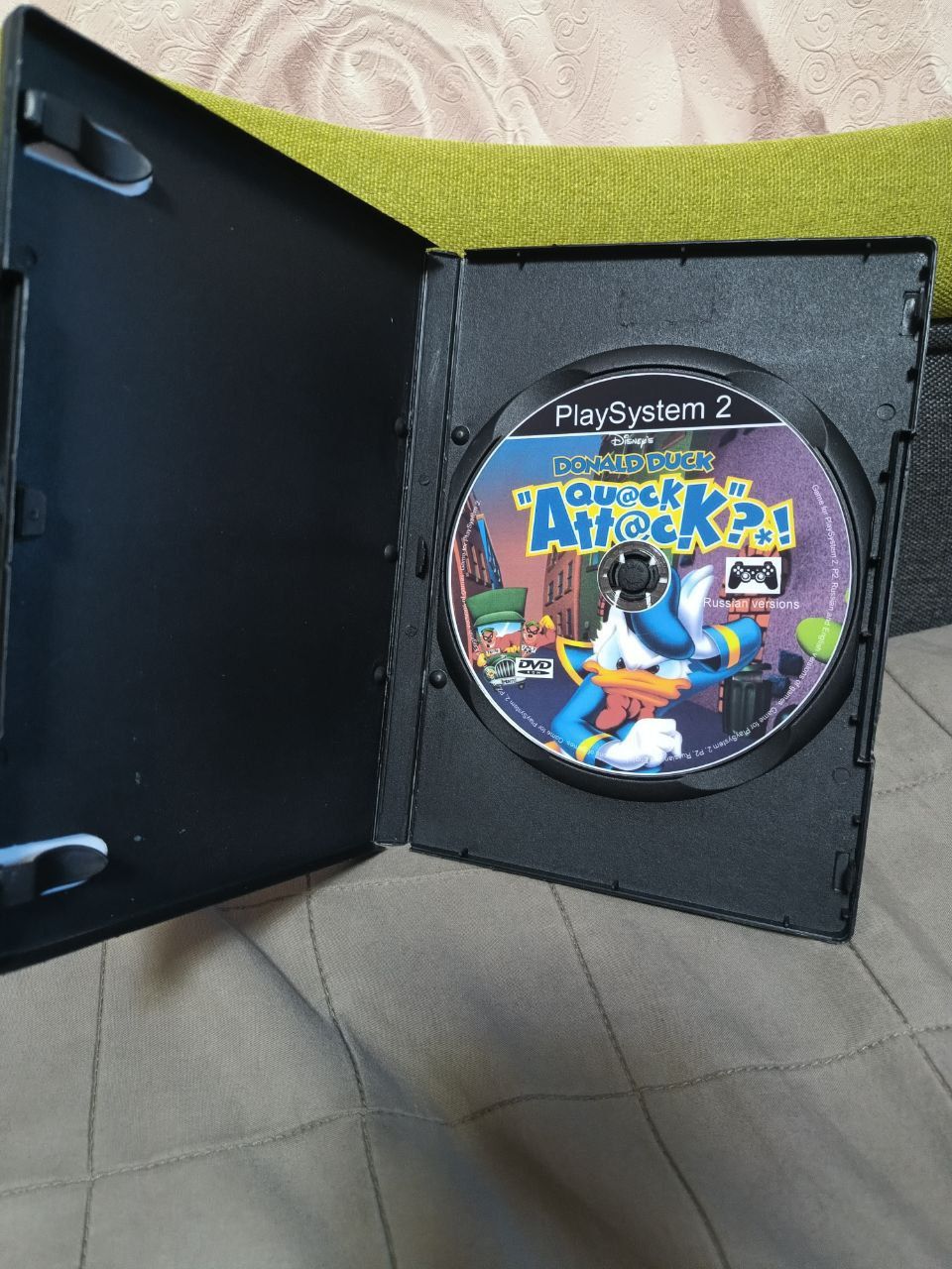 Продам диск PS2 Donald Duck