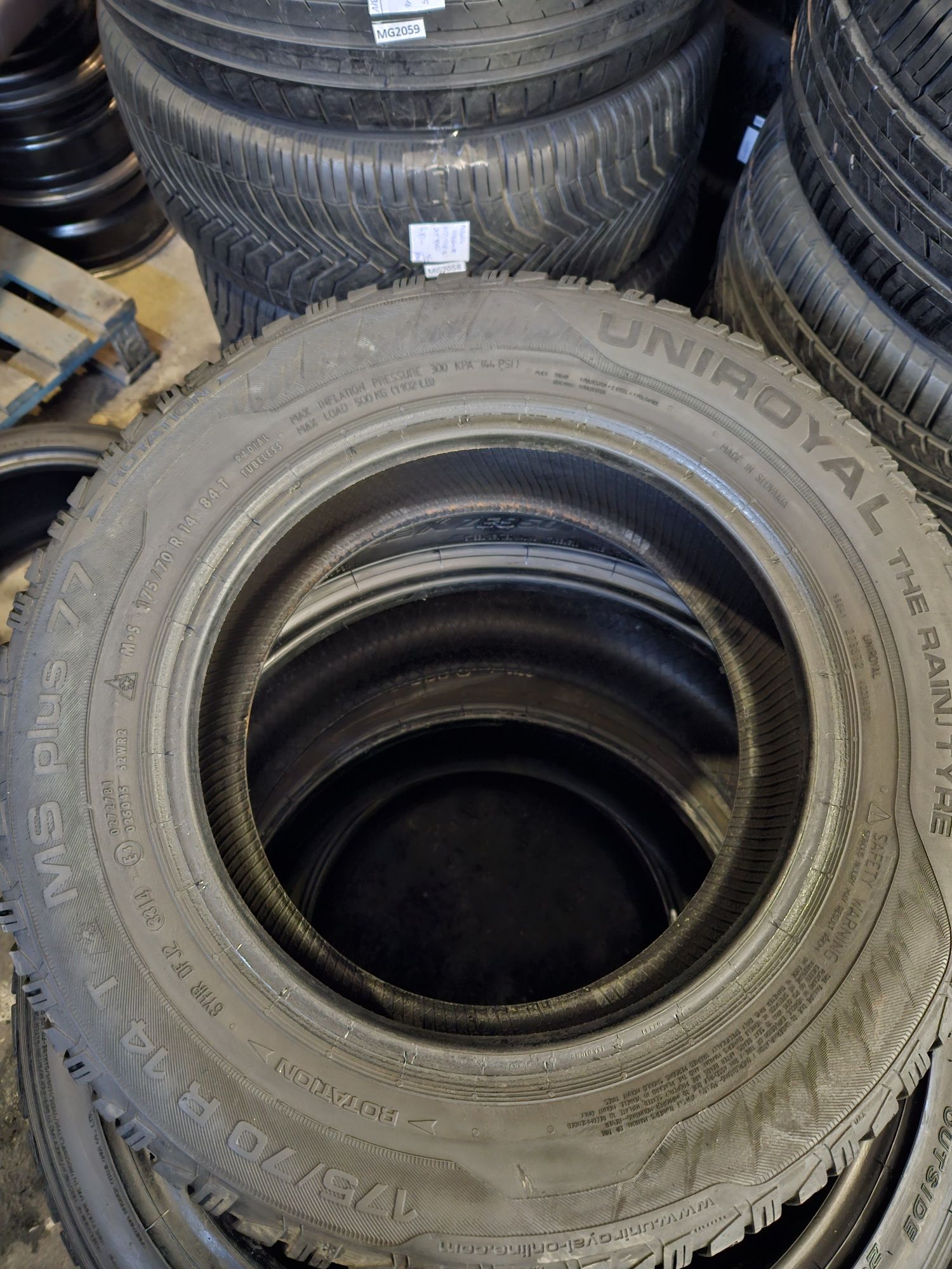 Uniroyal 175/70 r14 MS plus 77 /// 5,65mm!!! Wysyłka