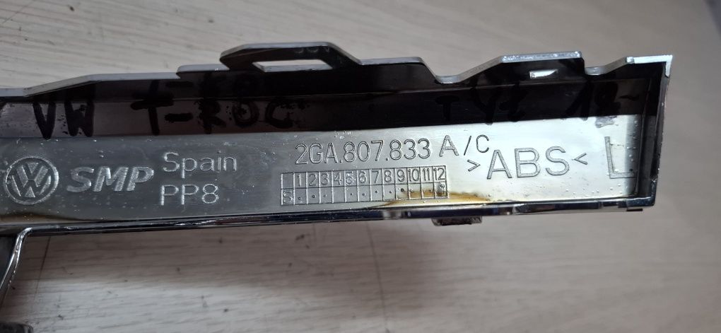 Vw-Troc listwa zderzak chrom