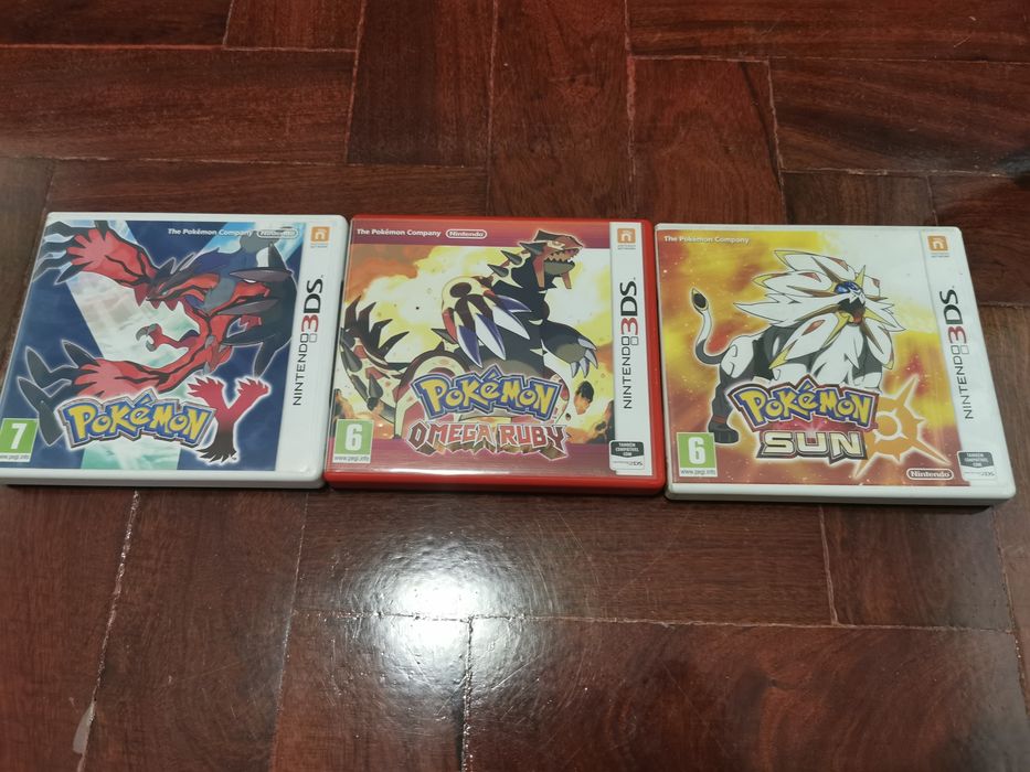 Jogos Pokémon Nintendo 3ds