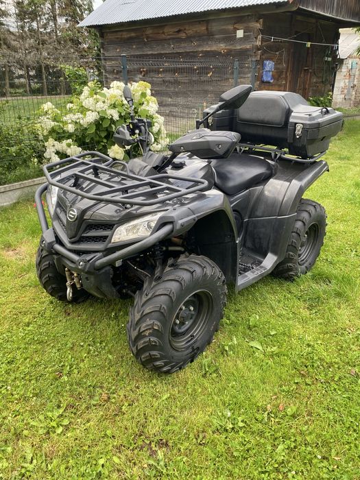 Quad Cf Moto 520  2023r dodatkowo pług możliwy transport