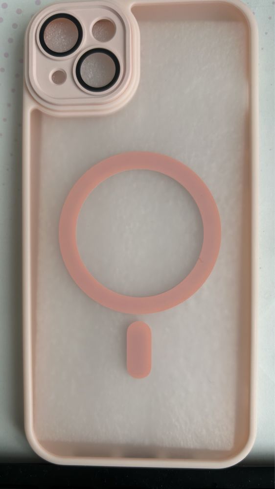 Etui Case mag safe iphone 14 plus nowy pink