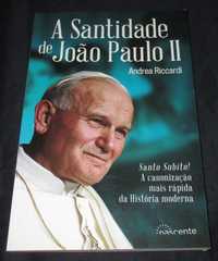 Livro A Santidade de João Paulo II Andrea Riccardi