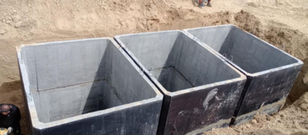 Szambo betonowe/zbiornik na deszczówkę#kanał samochodowy/piwnica