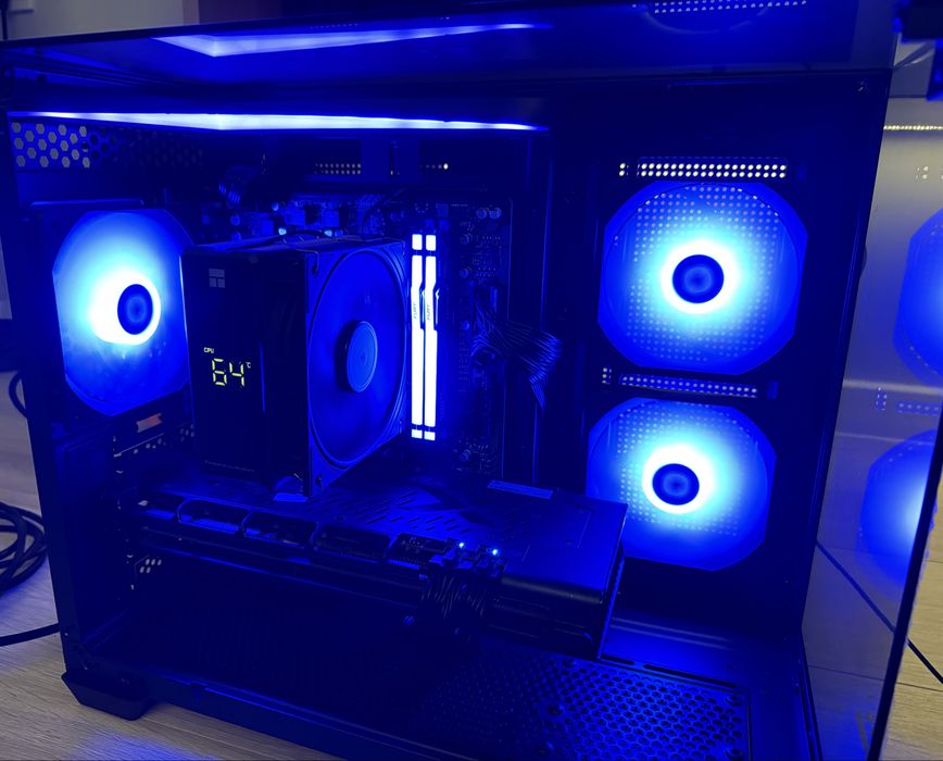 Komputer do gier Radeon RX5700XT Ryzen 7500F 16GB DDR5 Windows