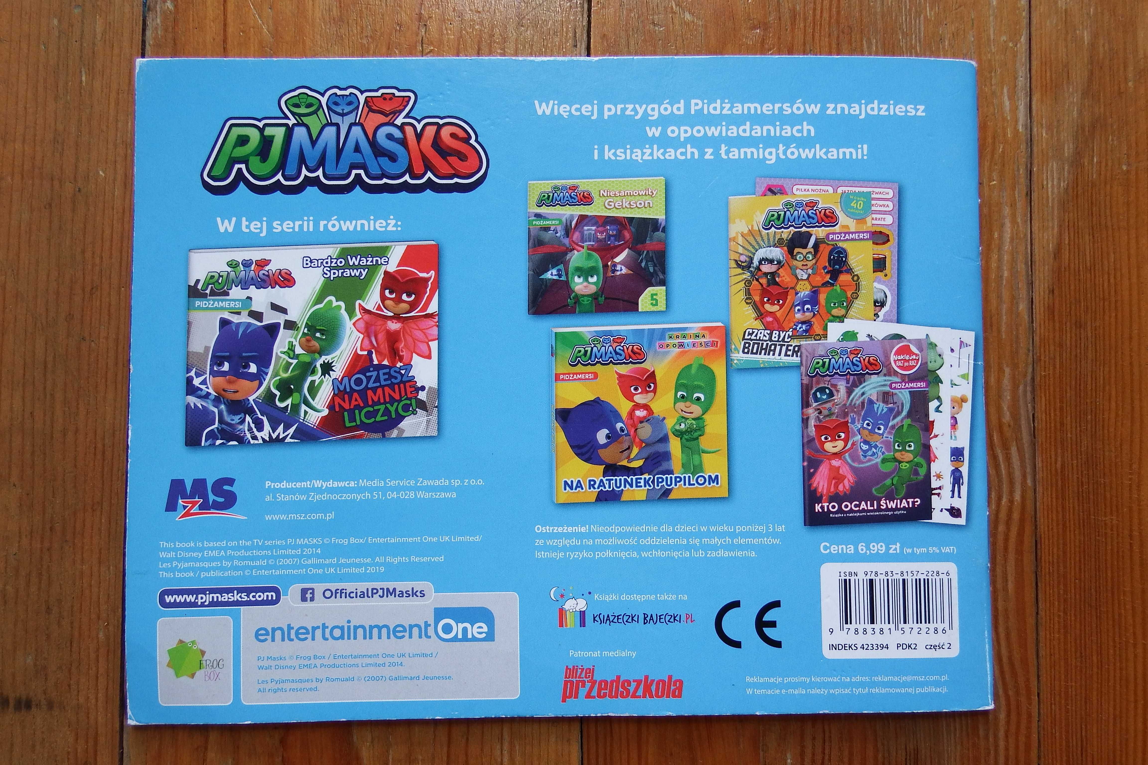 Trzymajmy się razem Pidżamersi PJMASKS