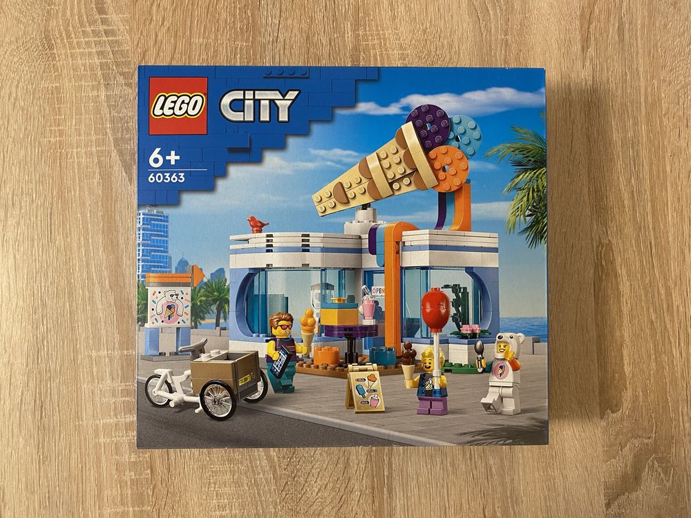 Nowe LEGO City 60363 Lodziarnia