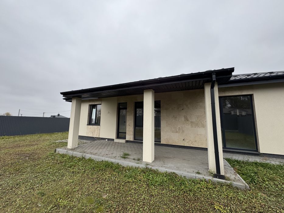 Одноповерховий ОКРЕМИЙ  БУДИНОК  у Лісовій Бучі! Чистове оздоблення!