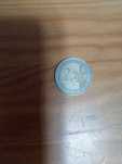 Moeda 2€ 2001 França com defeito de cunhagem