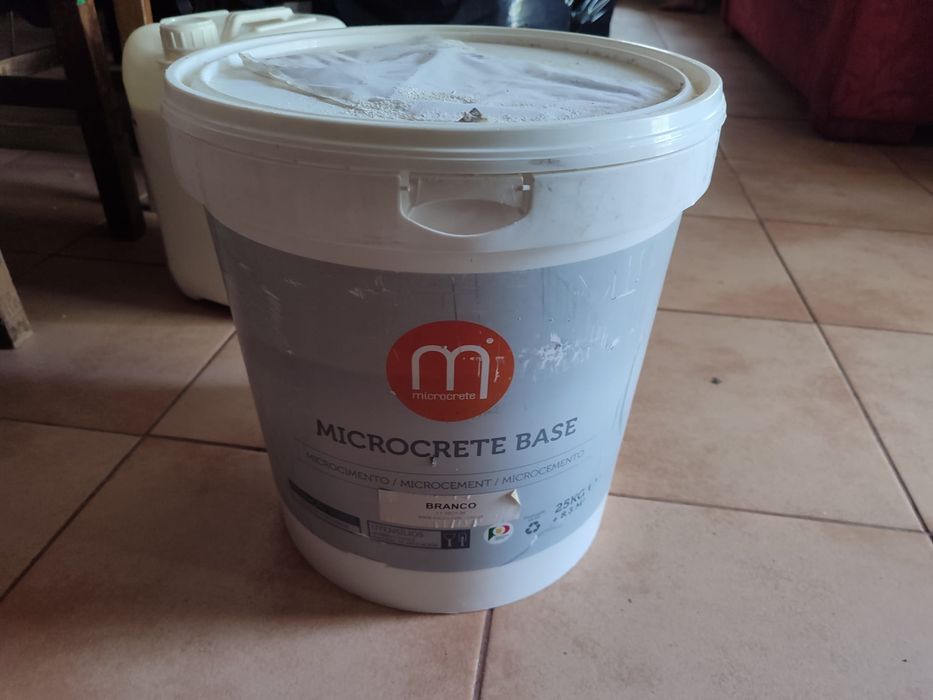 Microcrete base branco (25kg)
