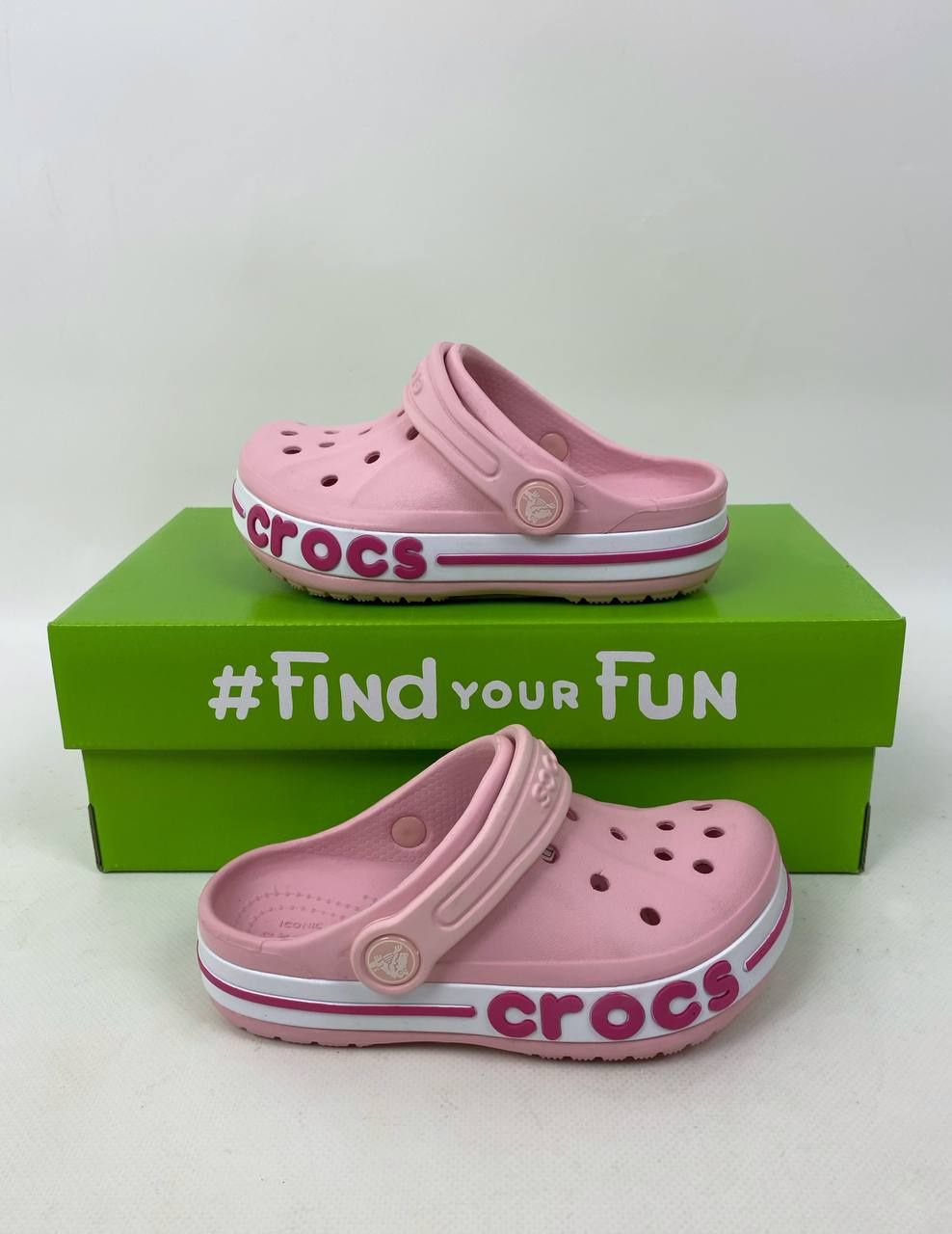 CROCS ДЕТСКИЕ Bayaband Kids 7-Цветов C8,C9,C10,C11,C12,C13,j1,j2,j3