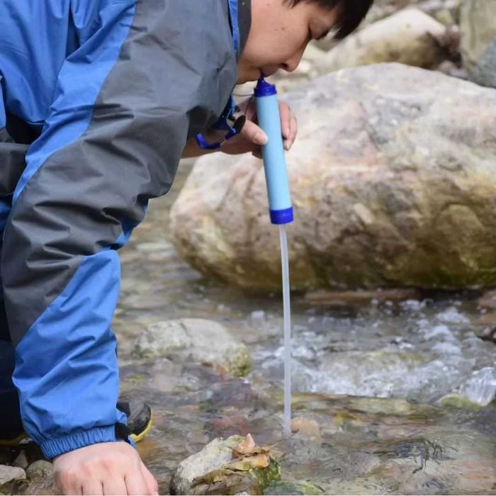 ••• ПОХОДНЫЙ Портативный Фильтр Для Воды Компактный (LifeStraw Sawyer)