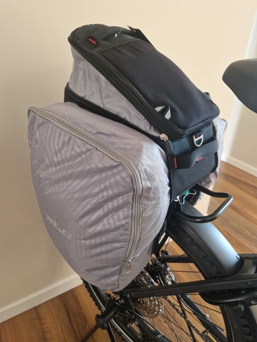 Bardzo pojemna torba rowerowa z adapterem do bagażnika Basil MIK 2.0