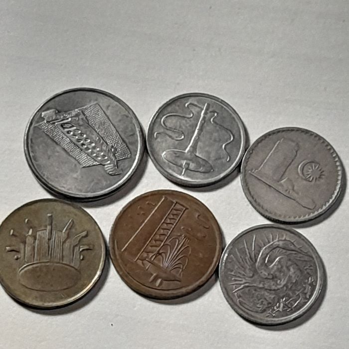 Продам монеты Сингапур/Малайзия. игшапур
