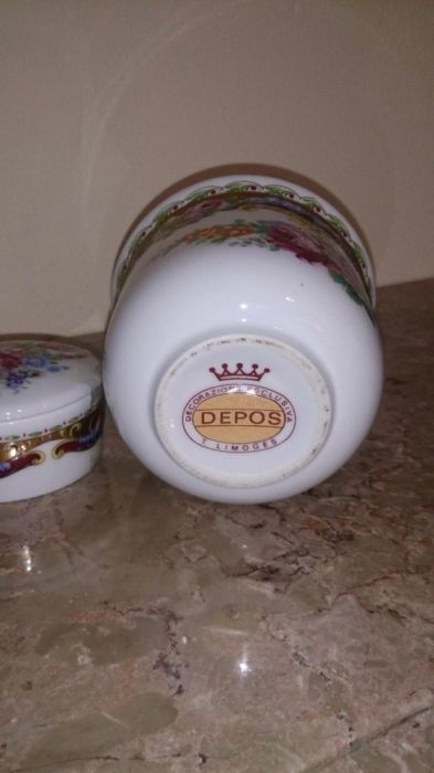 Loiça decorativa depos limoges