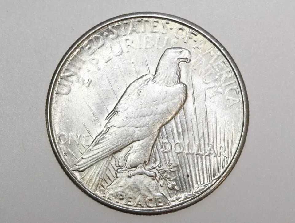 One Dollar Peace 1926 em Prata Maciça