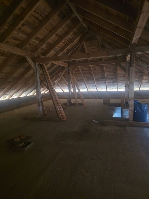 Dom w trakcie budowy. Głuszyna