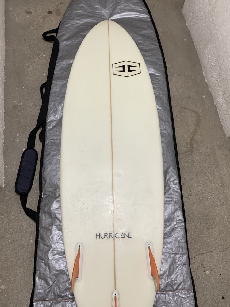 Prancha de surf+ capa+ quilhas