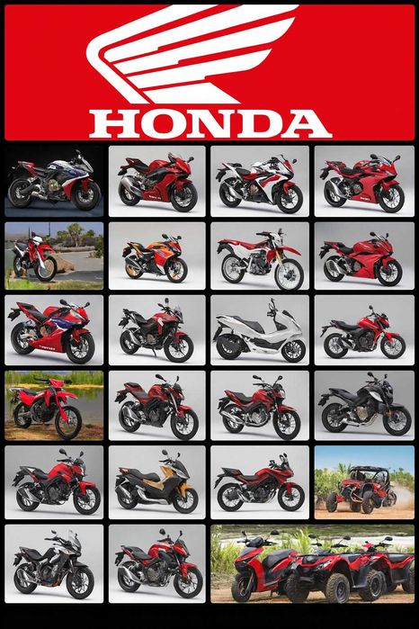 Моторозборка Honda  CBR600RR  NC750X CRF1100L CRF250 CB1000R CBR1000RR